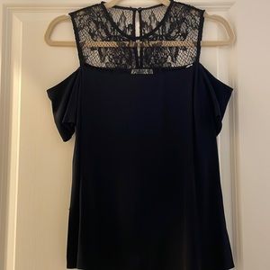 ALC black lace blouse